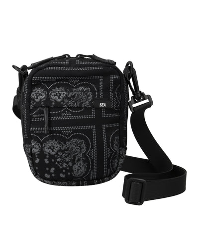 BLACK BANDANA MINI BAG