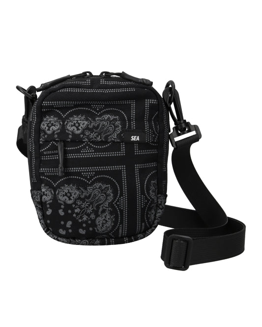 BLACK BANDANA MINI BAG