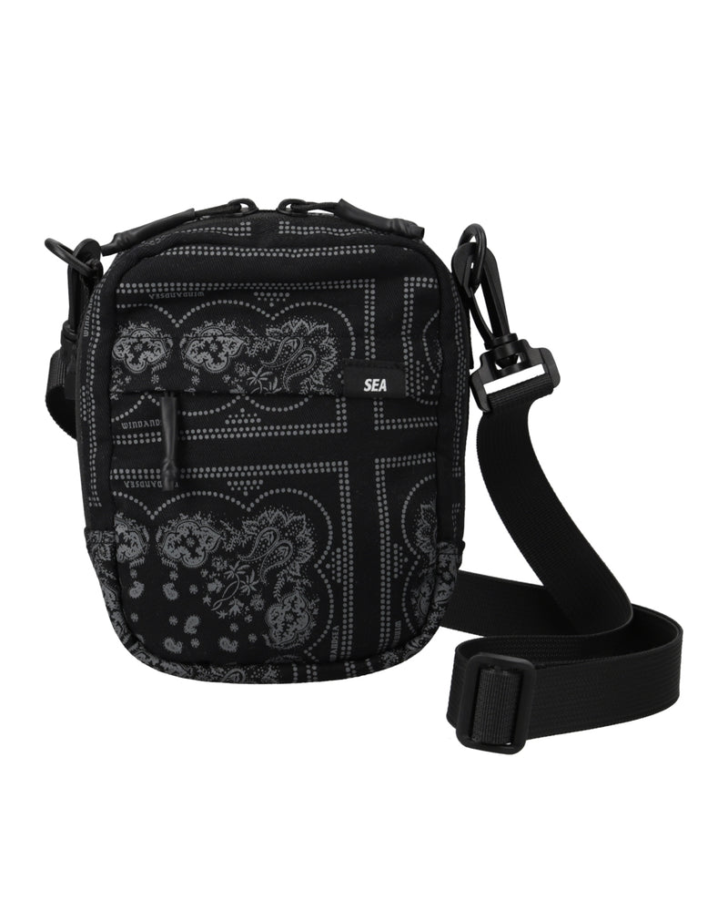 BLACK BANDANA MINI BAG