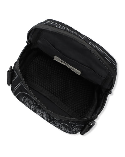 BLACK BANDANA MINI BAG