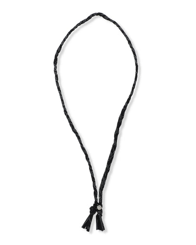 BLACK BANDANA NECKLACE