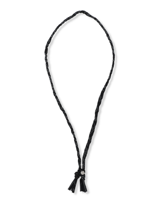 BLACK BANDANA NECKLACE