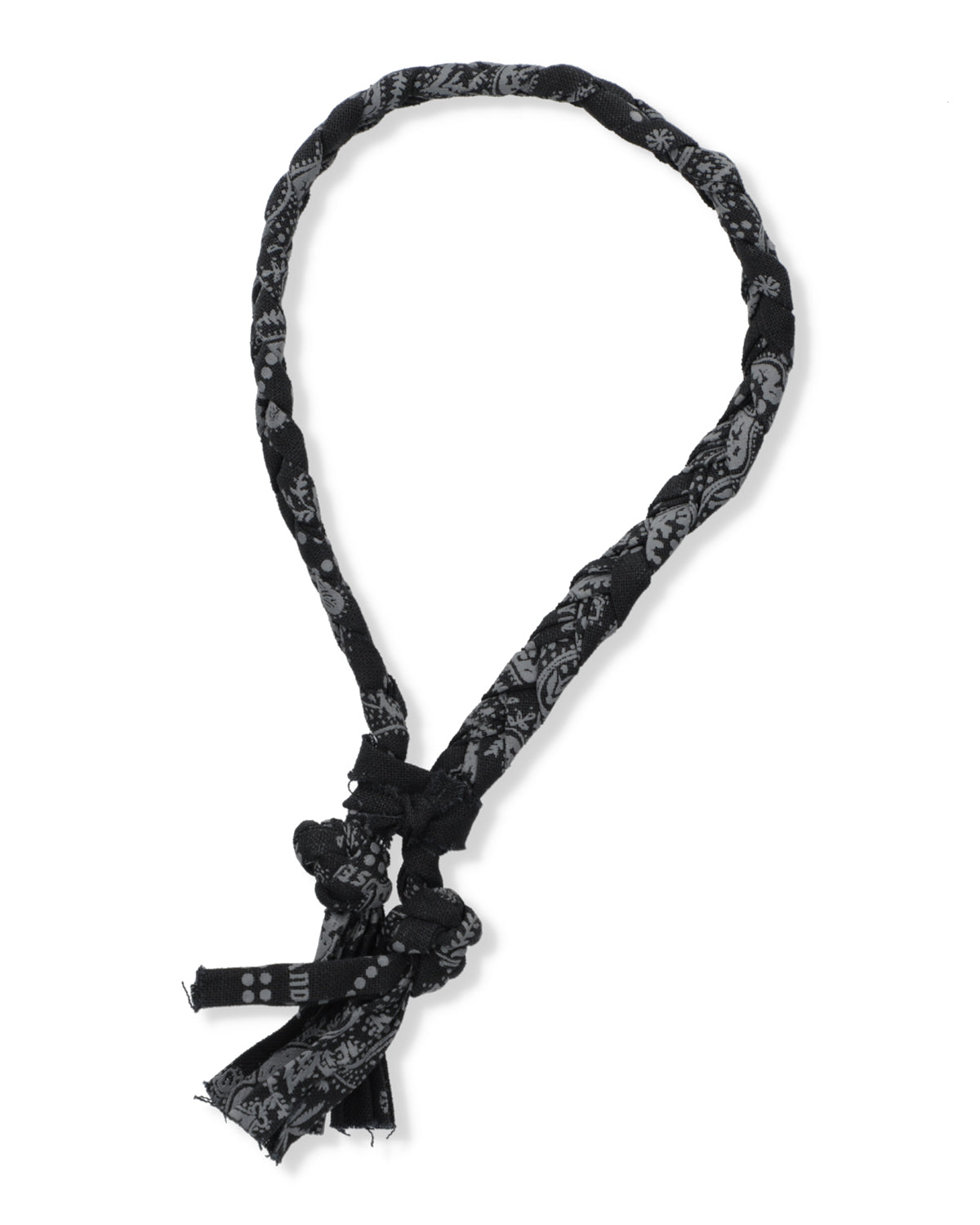 アクセサリー WIND AND SEA BLACK BANDANA BRACELET BLACK BANDANA BRACELET – WIND AND SEA