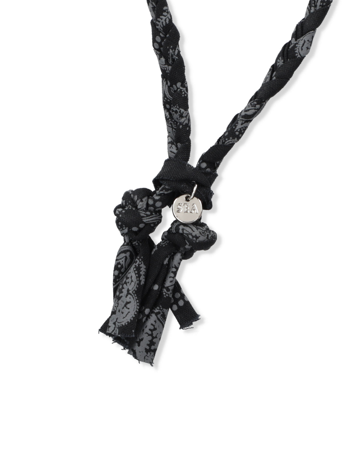 BLACK BANDANA BRACELET – WIND AND SEA