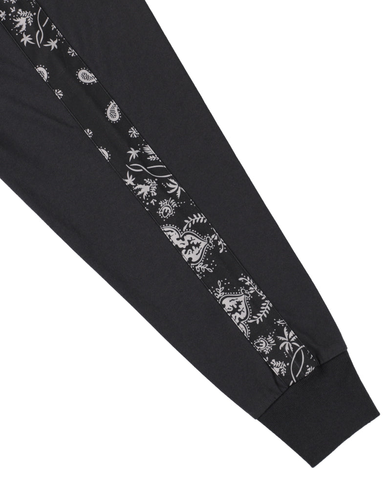 BLACK BANDANA LINE L/S  TEE
