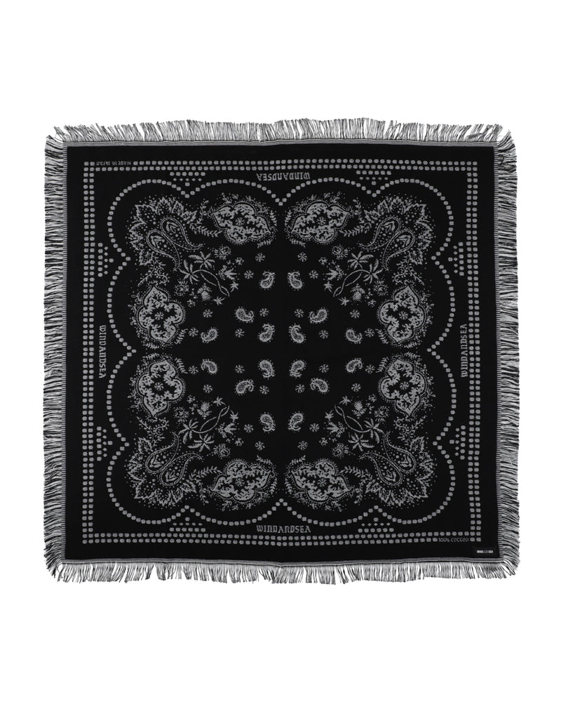 BLACK BANDANA BLANKET