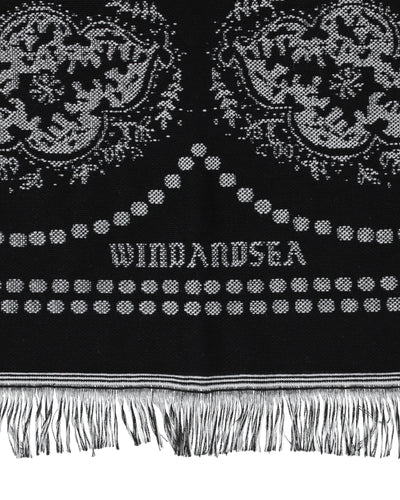 BLACK BANDANA BLANKET