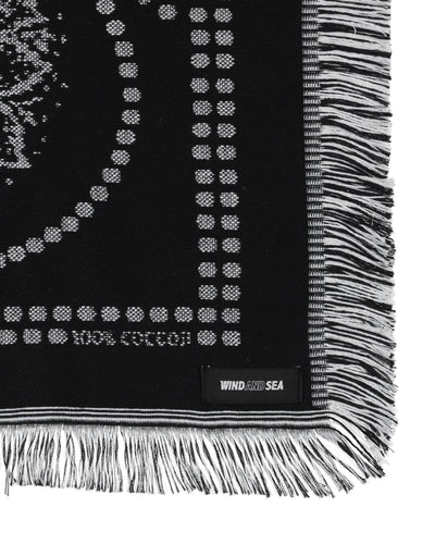 BLACK BANDANA BLANKET