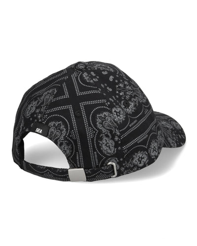BLACK BANDANA CAP