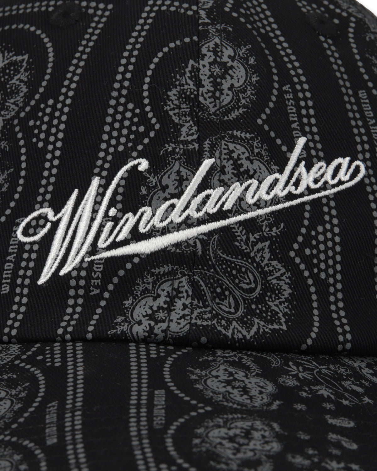 BLACK BANDANA CAP