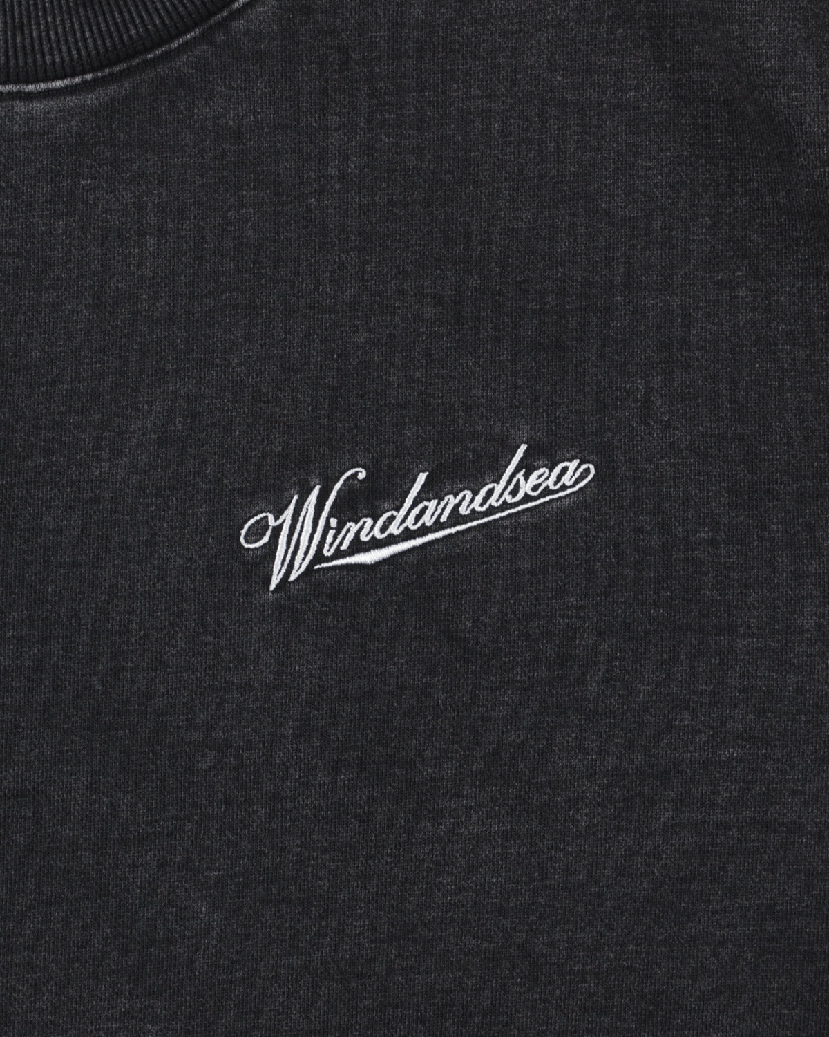 BLACK BANDANA LINE CREW NECK SWEAT