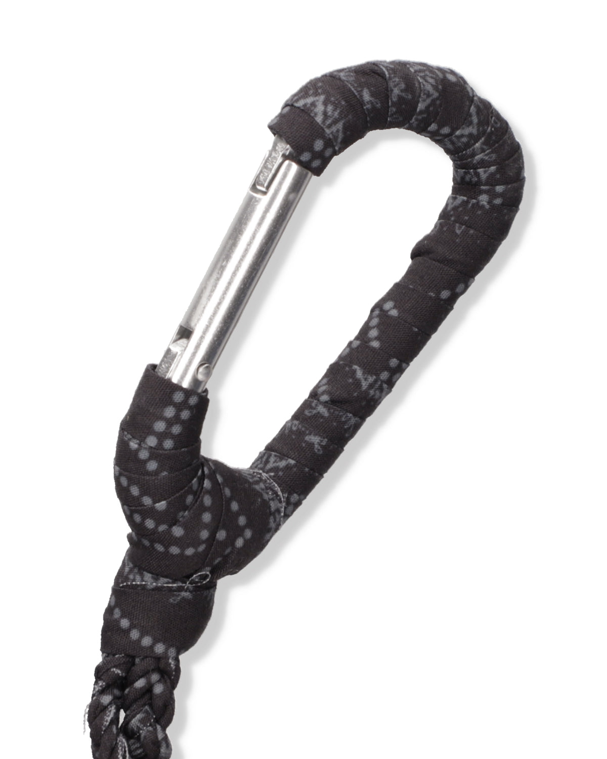 BLACK BANDANA KEYCHAIN