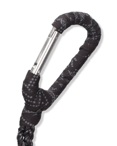 BLACK BANDANA KEYCHAIN