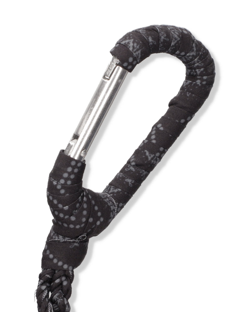 BLACK BANDANA KEYCHAIN