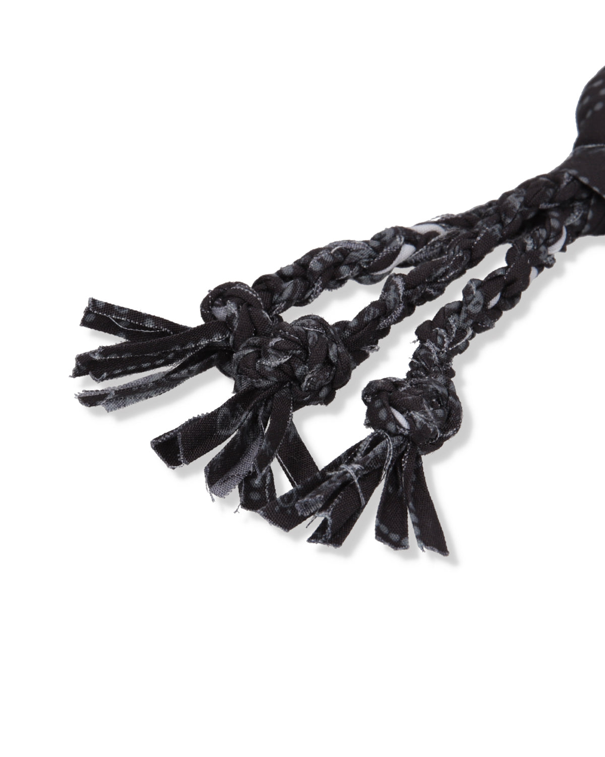 BLACK BANDANA KEYCHAIN