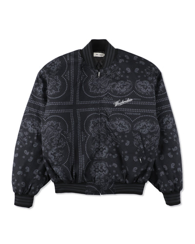 BLACK BANDANA BLOUSON