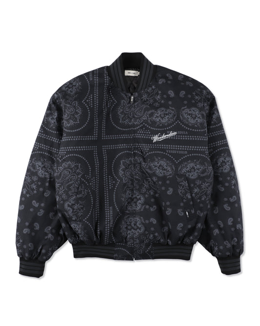 BLACK BANDANA BLOUSON