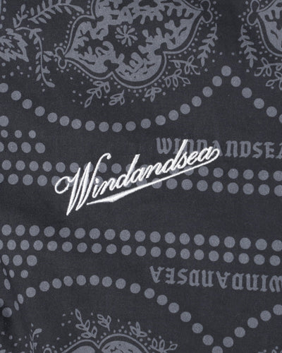 BLACK BANDANA BLOUSON