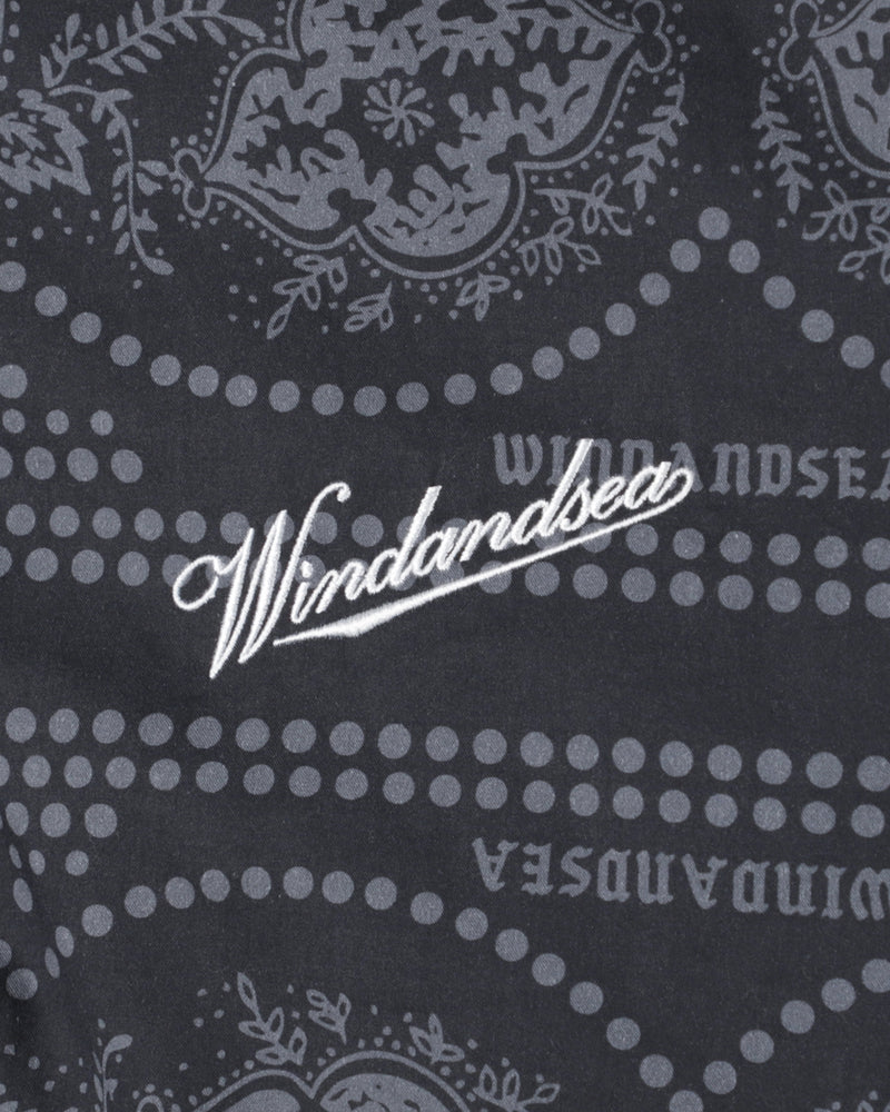 BLACK BANDANA BLOUSON