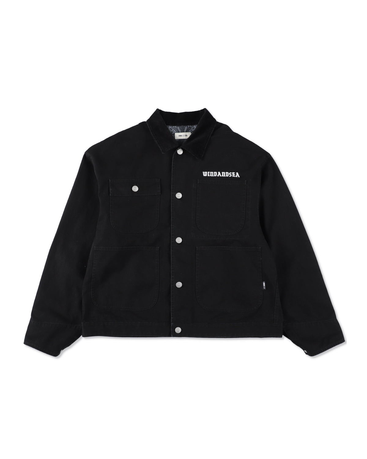 BLACK BANDANA DUCK JACKET