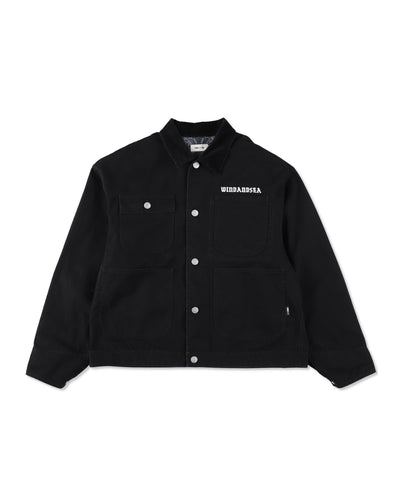 BLACK BANDANA DUCK JACKET
