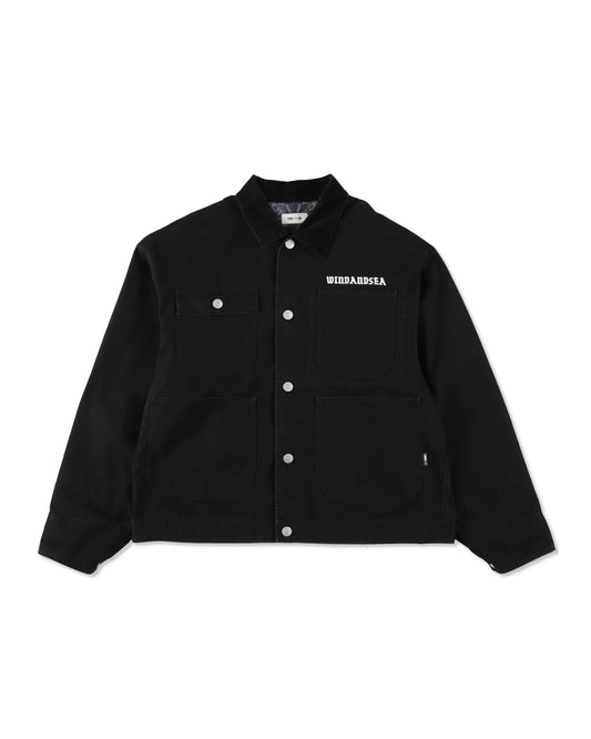 BLACK BANDANA DUCK JACKET