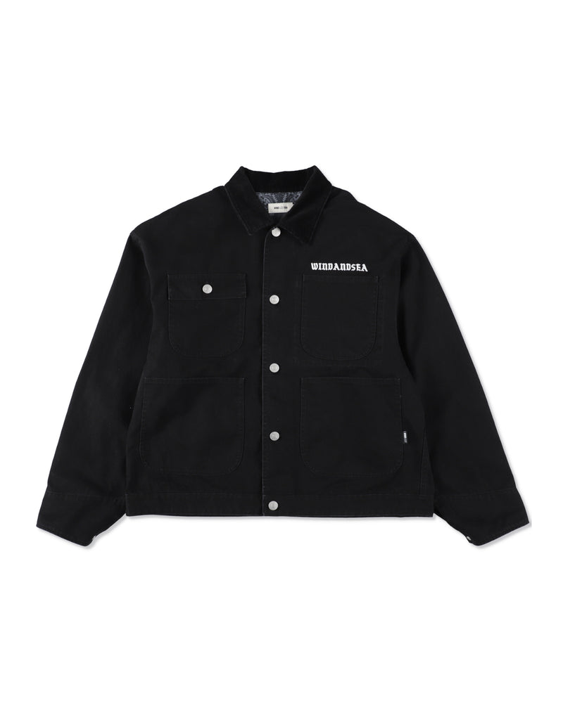 BLACK BANDANA DUCK JACKET