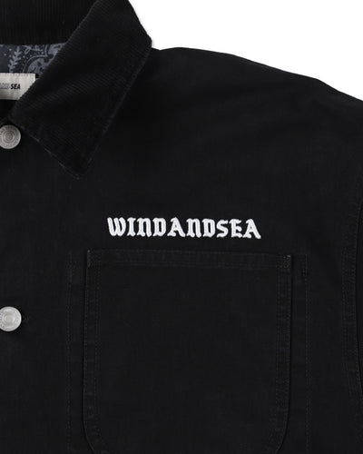 BLACK BANDANA DUCK JACKET