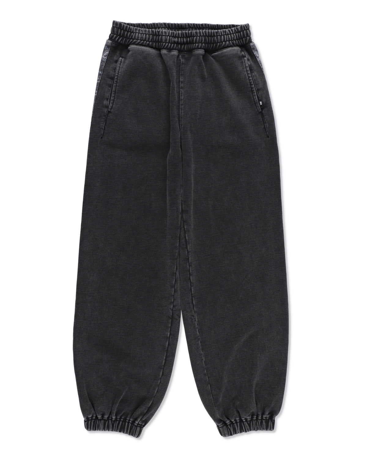 BLACK BANDANA LINE SWEAT PANTS