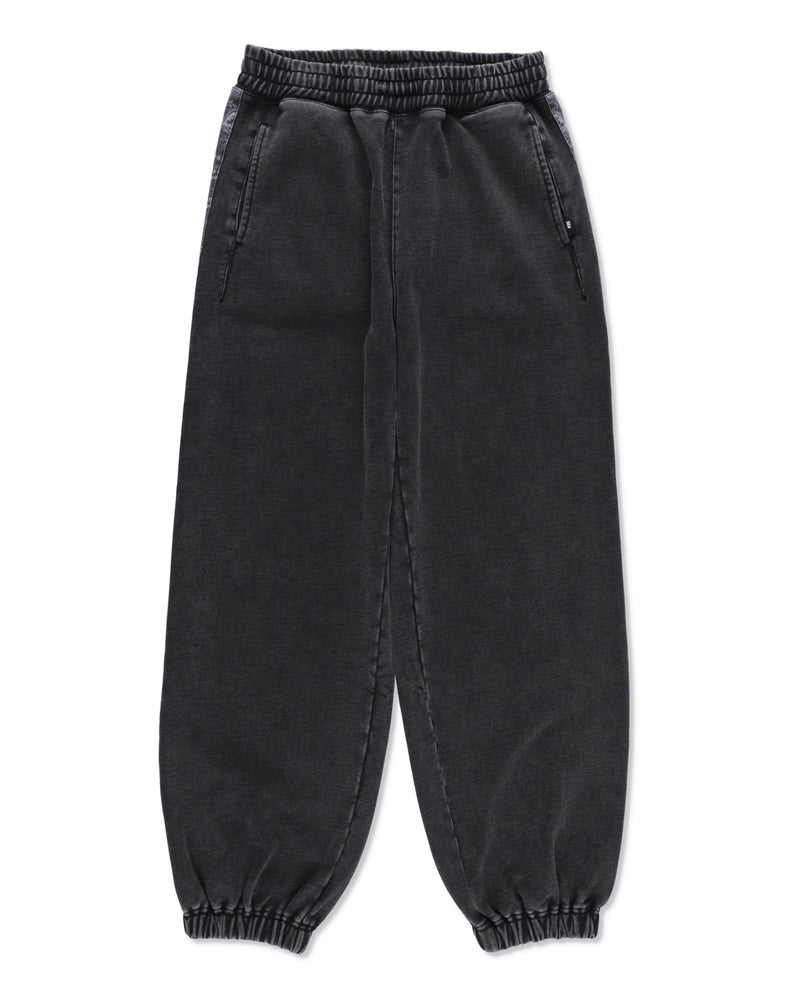 BLACK BANDANA LINE SWEAT PANTS