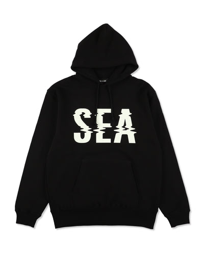 GLOW LOGO HOODED SWEATSHIRT