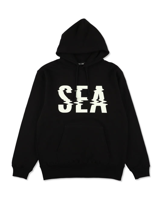 GLOW LOGO HOODED SWEATSHIRT