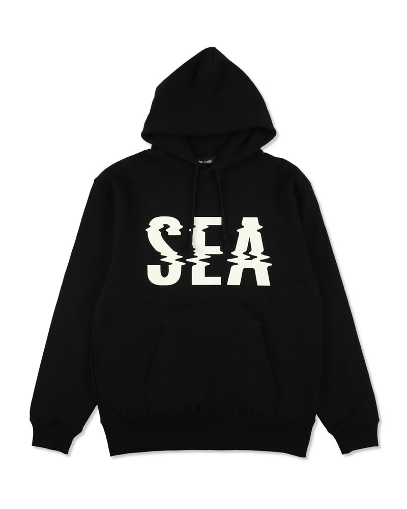 GLOW LOGO HOODED SWEATSHIRT