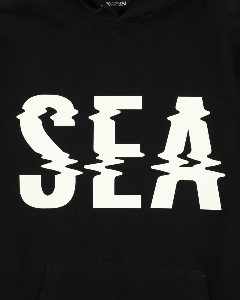 GLOW LOGO HOODED SWEATSHIRT