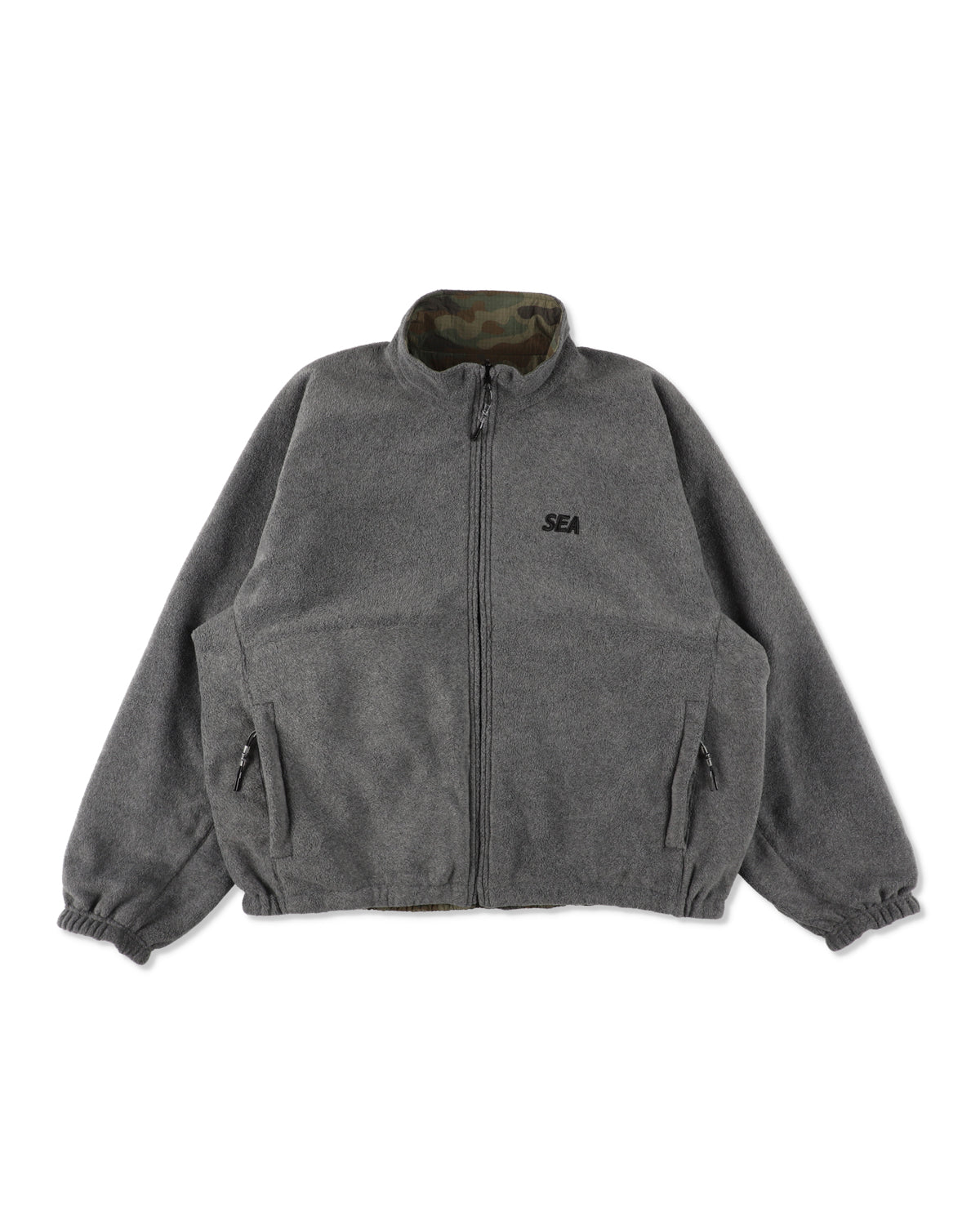 BIG LOGO REVERSIBLE NYLON JACKET
