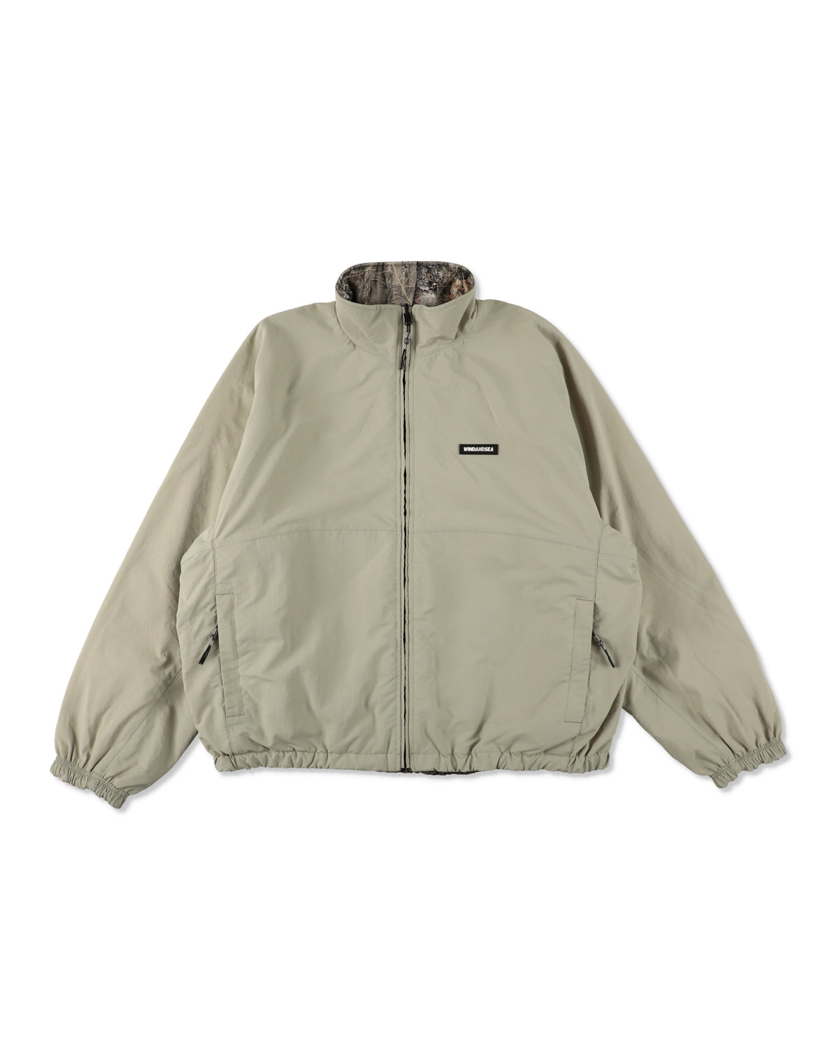 BIG LOGO REVERSIBLE NYLON JACKET