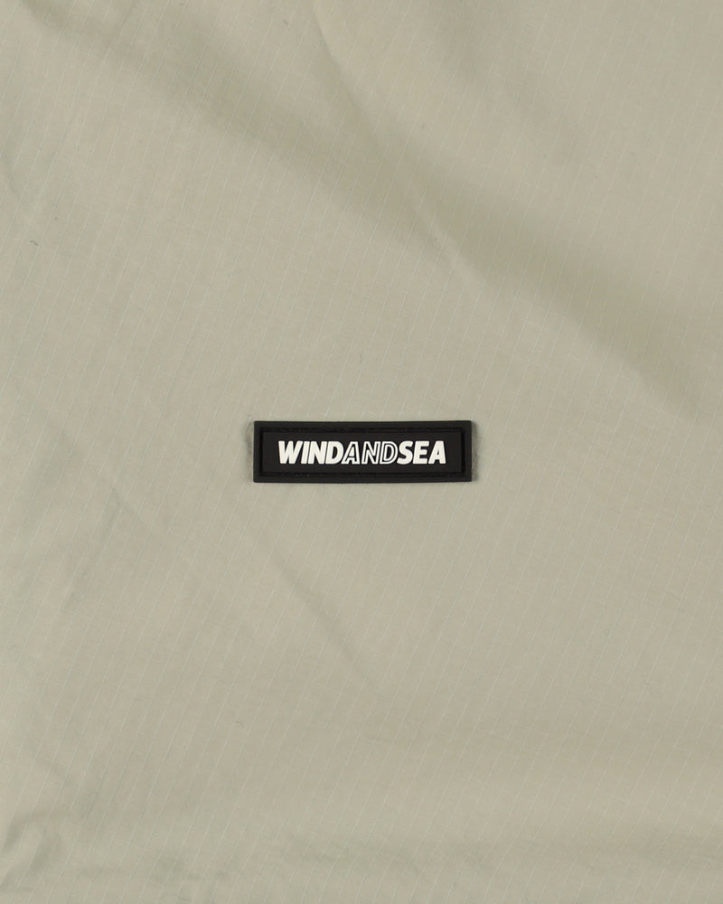 BIG LOGO REVERSIBLE NYLON JACKET