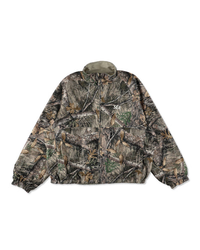 BIG LOGO REVERSIBLE NYLON JACKET