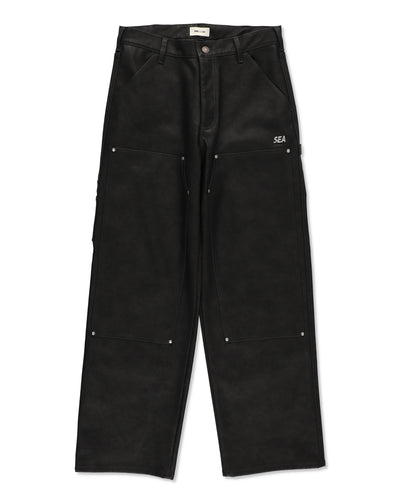 SYNTETIC LEATHER DOUBLE KNEE PANT