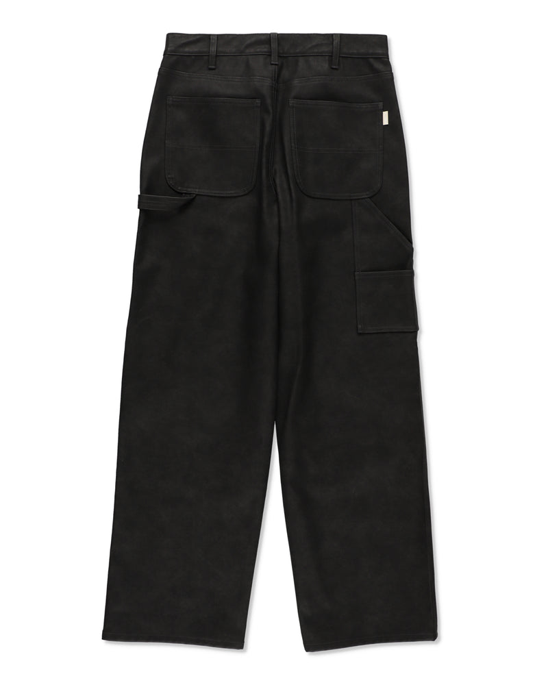 SYNTETIC LEATHER DOUBLE KNEE PANT