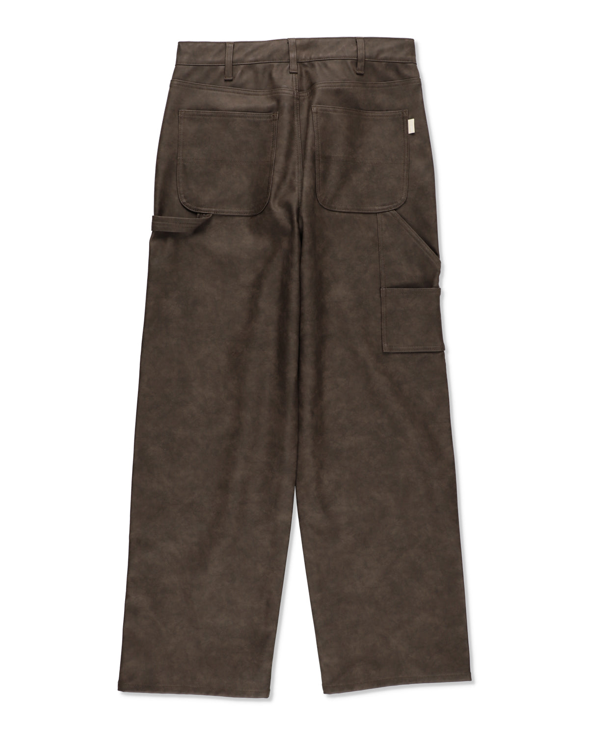 SYNTETIC LEATHER DOUBLE KNEE PANT