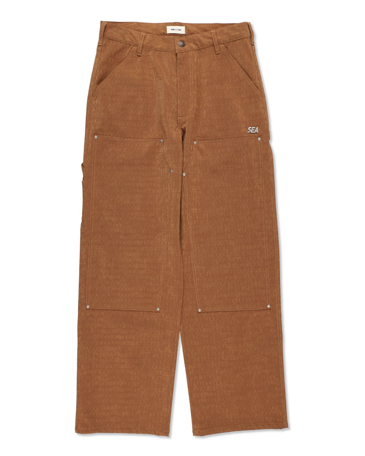 SYNTETIC LEATHER DOUBLE KNEE PANT