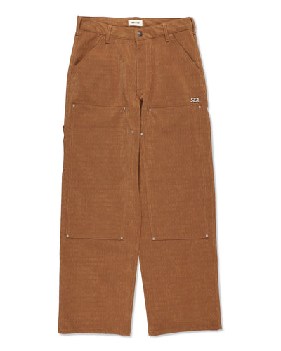 SYNTETIC LEATHER DOUBLE KNEE PANT