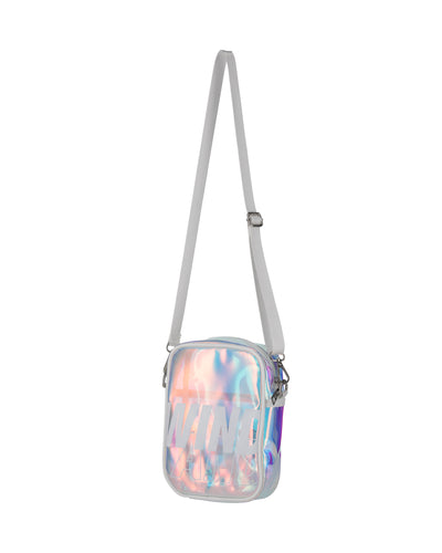 CLEAR LOGO SHOULDER BAG