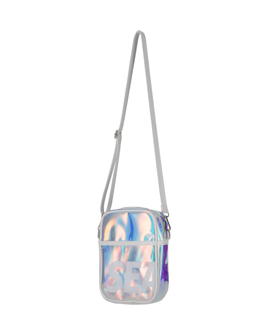 CLEAR LOGO SHOULDER BAG