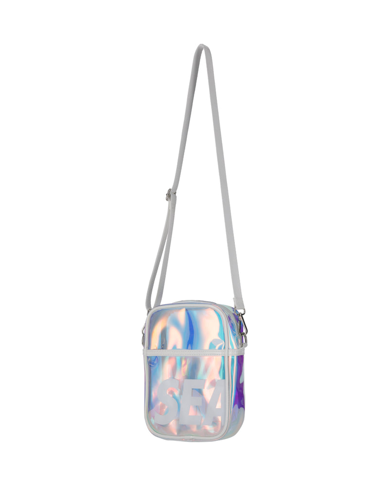 CLEAR LOGO SHOULDER BAG