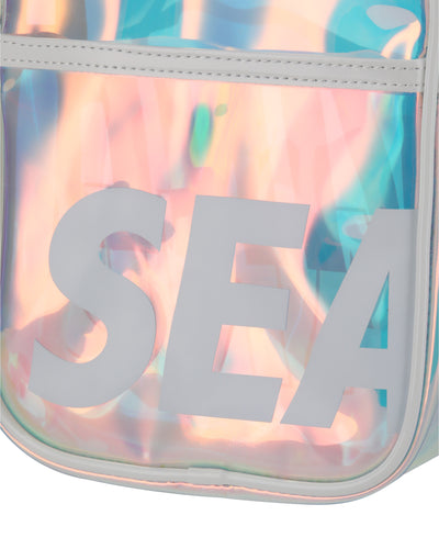 CLEAR LOGO SHOULDER BAG