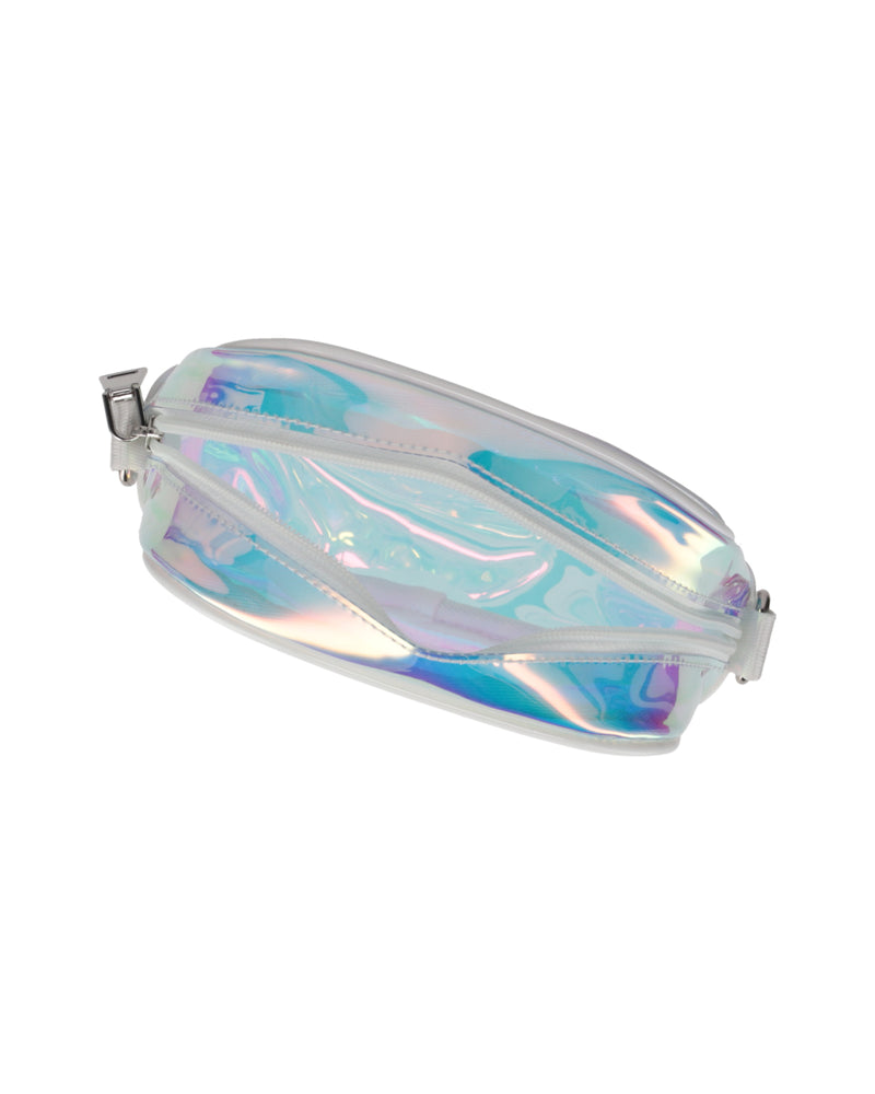 CLEAR LOGO SHOULDER BAG