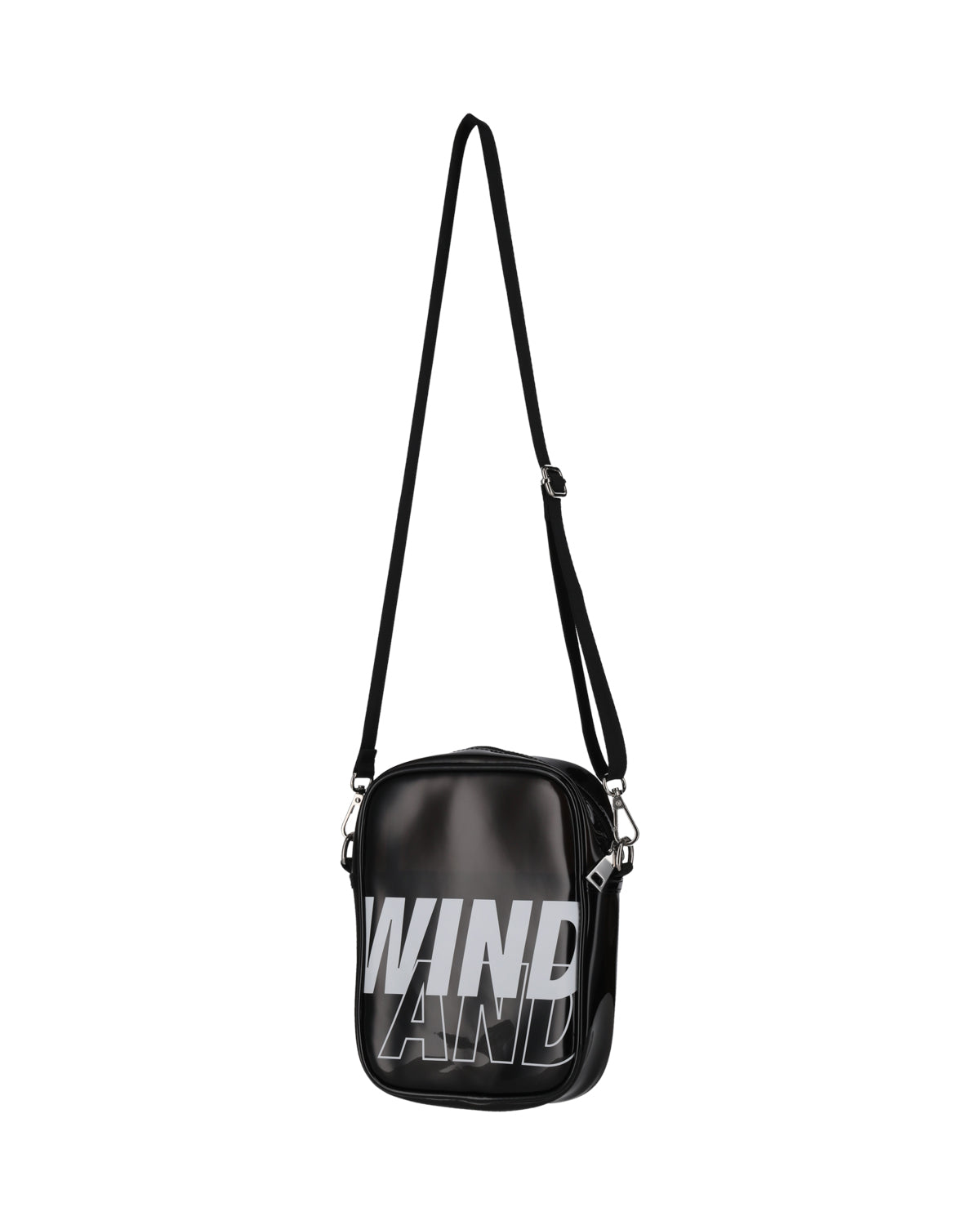 CLEAR LOGO SHOULDER BAG