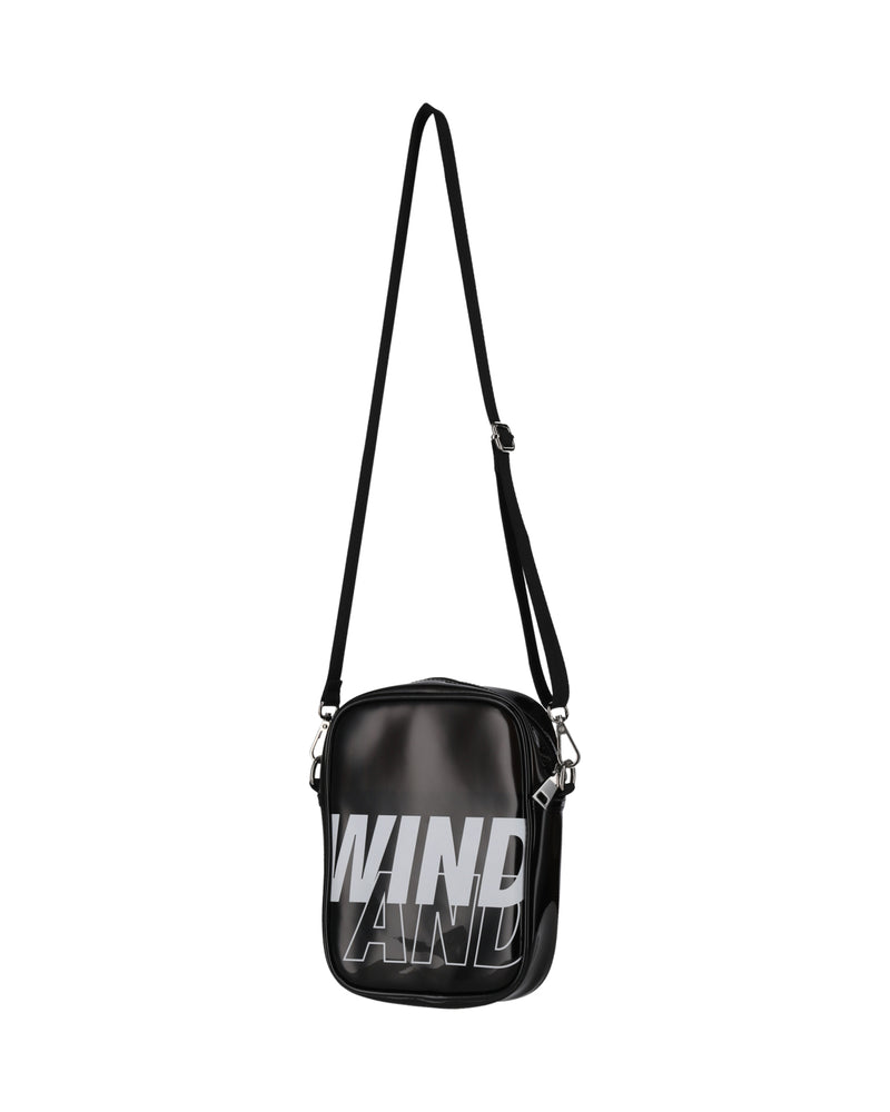 CLEAR LOGO SHOULDER BAG